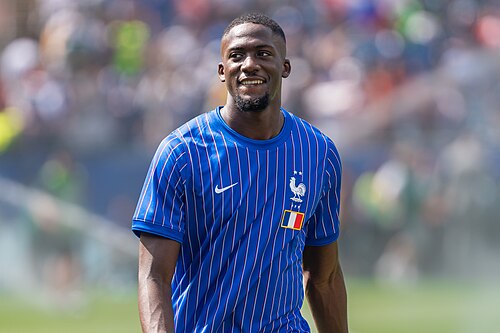 Ibrahima Konate during France v Morocco at the 2026 FIFA World Cup