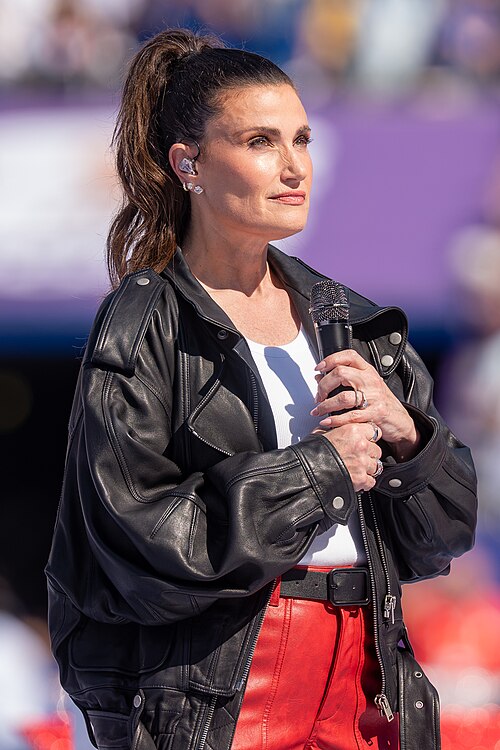 Idina Menzel during France v Paraguay at the 2026 FIFA World Cup