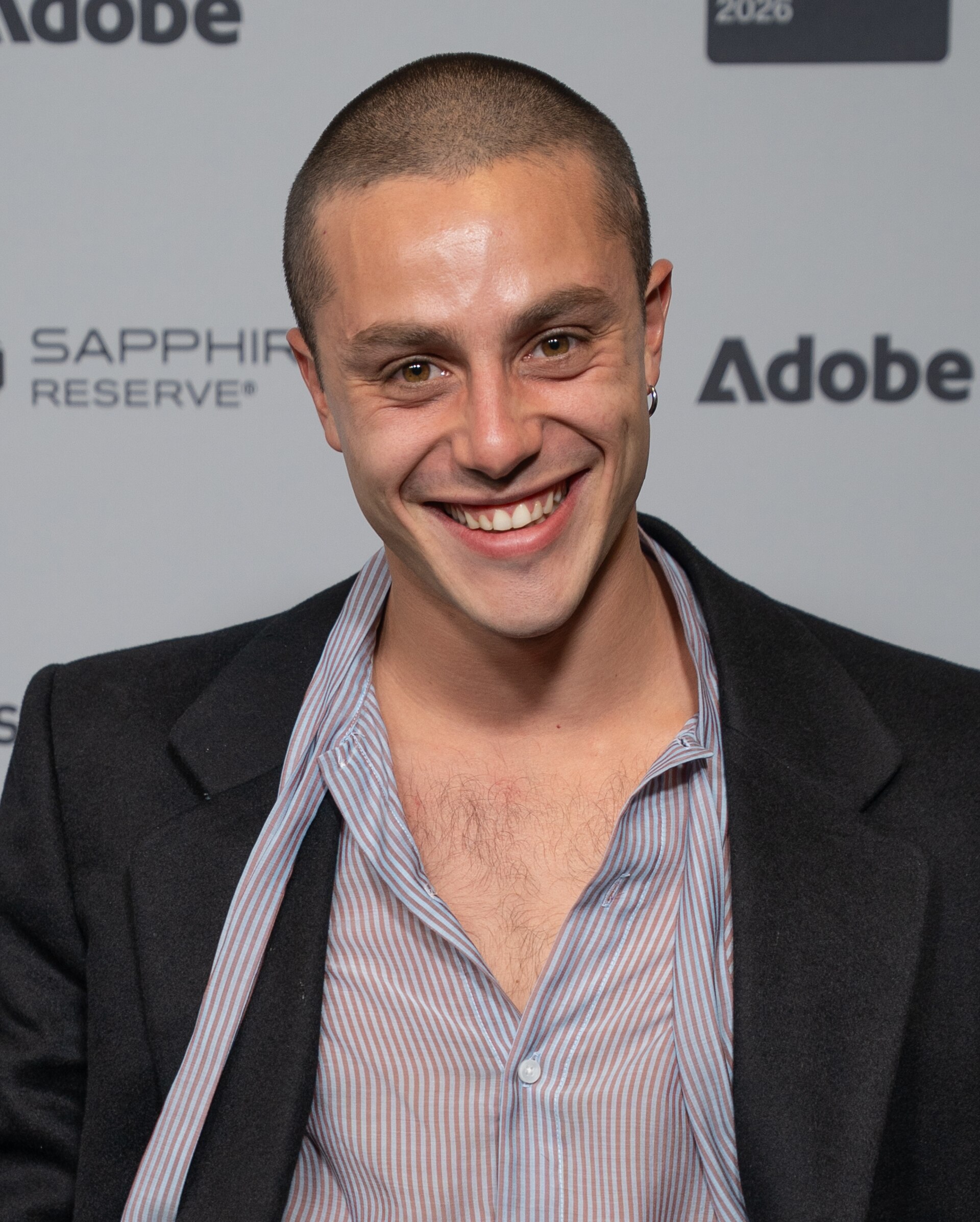 Ido Tako (actor) at the premiere for Tell Me Everything at Sundance Film Festival 2026.