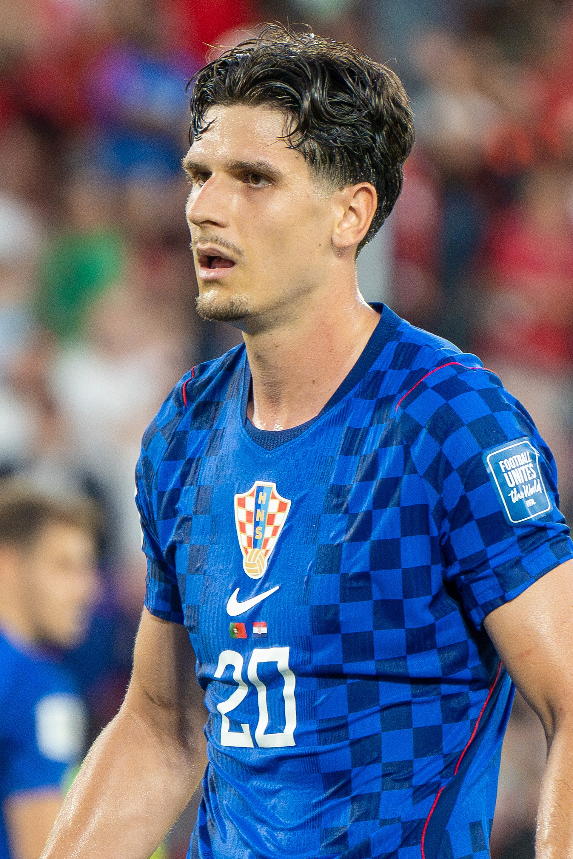 Igor Matanovic during Croatia v Portugal on 2 July 2026 at the 2026 FIFA World Cup