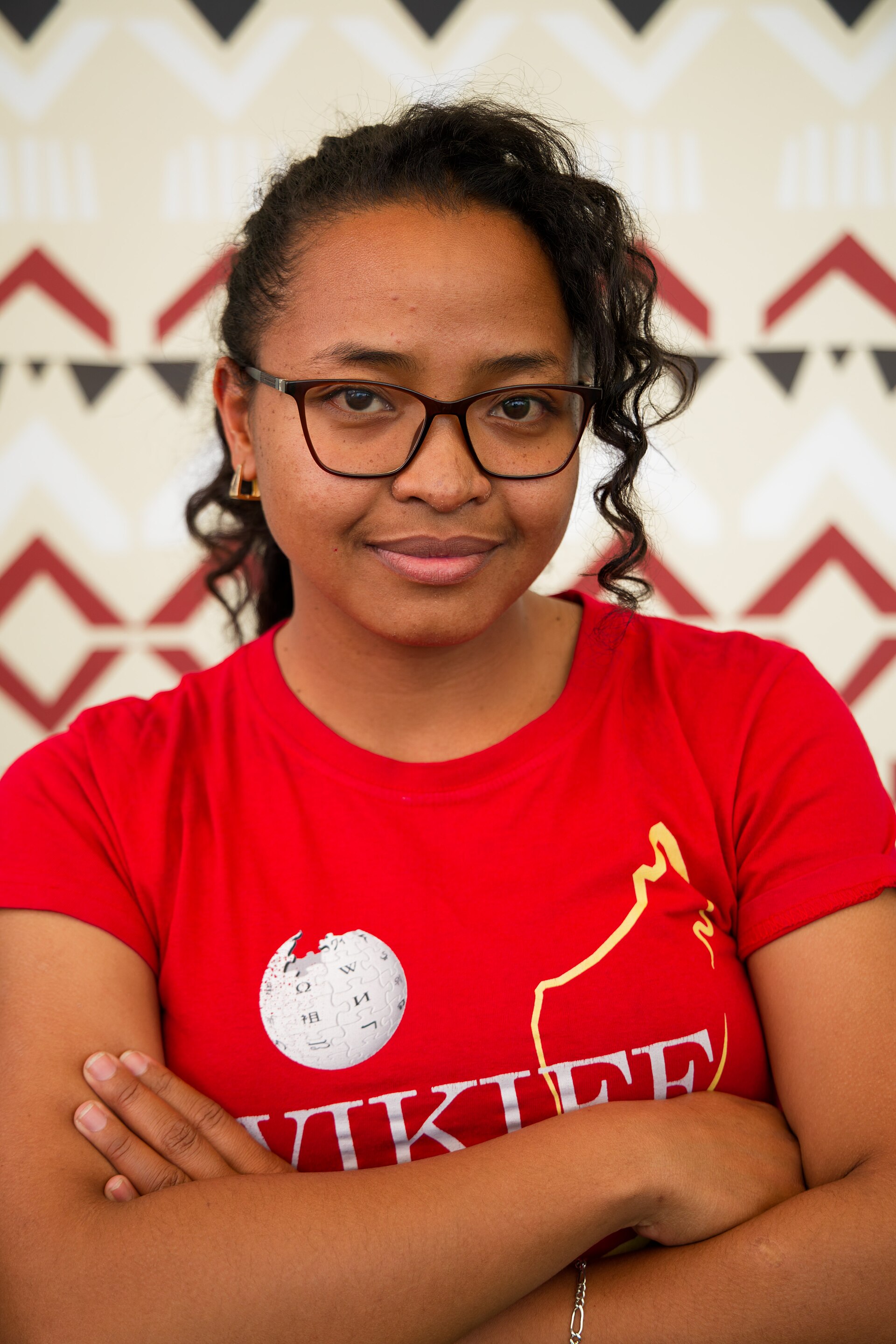 Ihobimanarivo Saotranirina Rasetasoa at Wikimania 2025