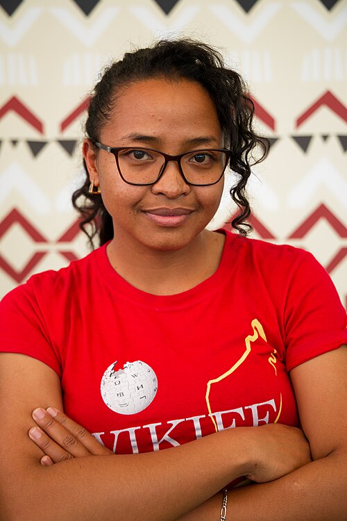 Ihobimanarivo Saotranirina Rasetasoa at Wikimania 2025