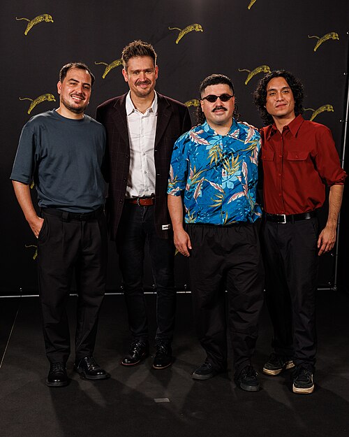 Il Cileno cast and crew at the 2026 Locarno Film Festival 01