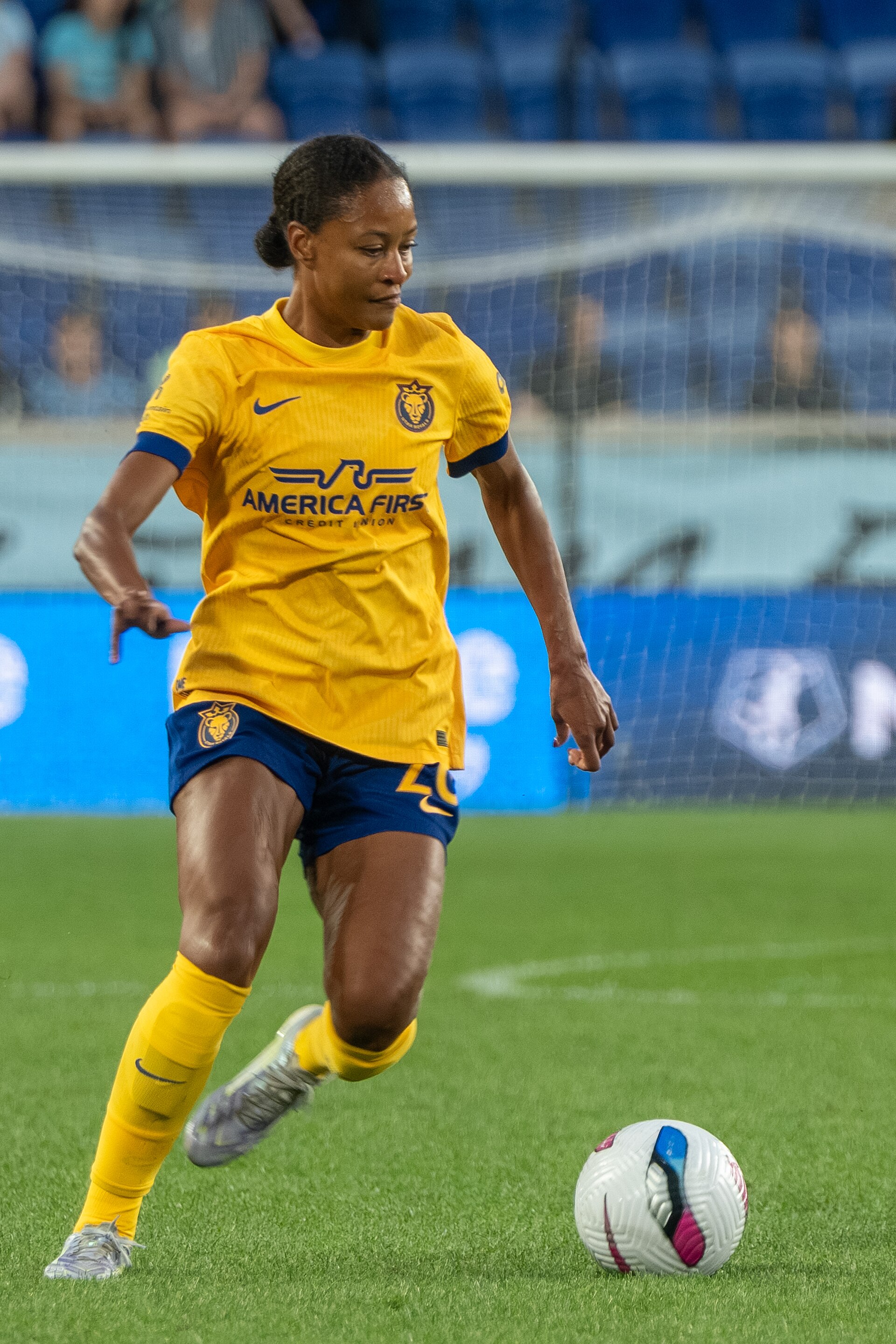 Imani Dorsey during Gotham FC vs Utah Royals on 23 Aug 2025