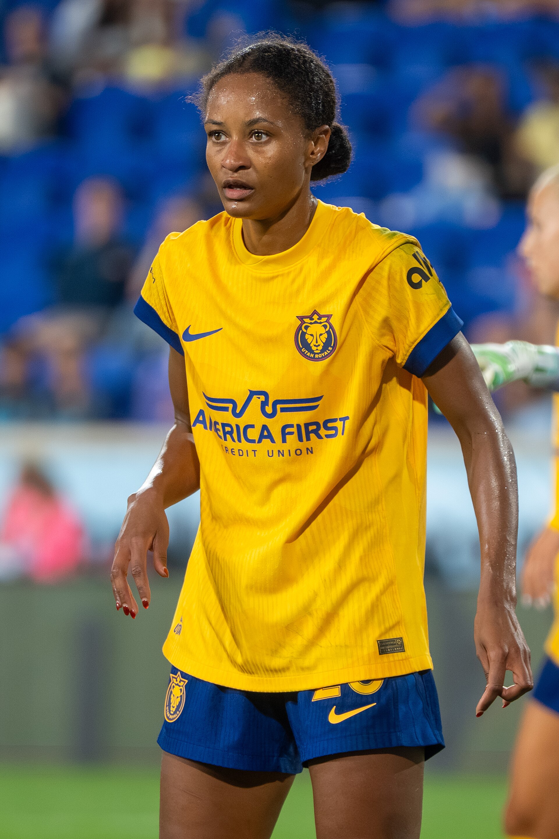 Imani Dorsey during Gotham FC vs Utah Royals on 23 Aug 2025