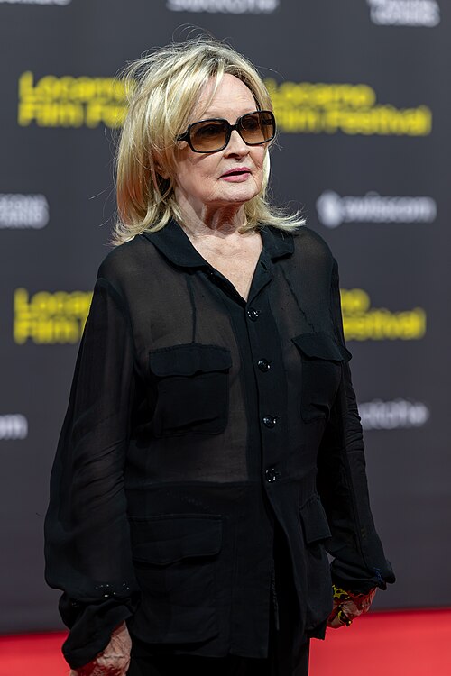 Ingrid Caven on the Red Carpet at the 2026 Locarno Film Festival