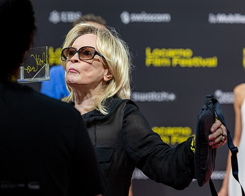 Ingrid Caven on the Red Carpet at the 2026 Locarno Film Festival