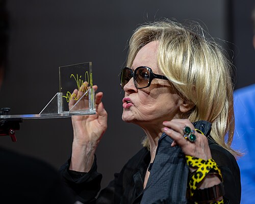 Ingrid Caven on the Red Carpet at the 2026 Locarno Film Festival