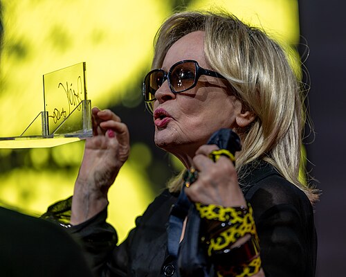 Ingrid Caven on the Red Carpet at the 2026 Locarno Film Festival