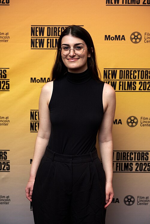 Irene Zahariadis, director, during the 53rd New Directors/New Films in 2025 hosted by Film at Lincoln Center for the movie Things Hidden Since the Foundation of the World.