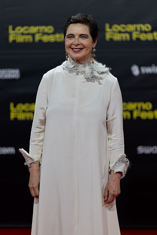 Isabella Rossellini on the Red Carpet at the 2026 Locarno Film Festival
