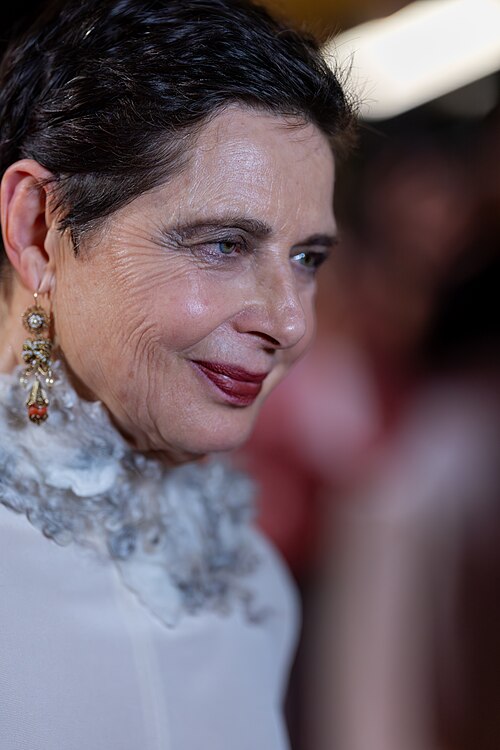 Isabella Rossellini on the Red Carpet at the 2026.Locarno Film Festival