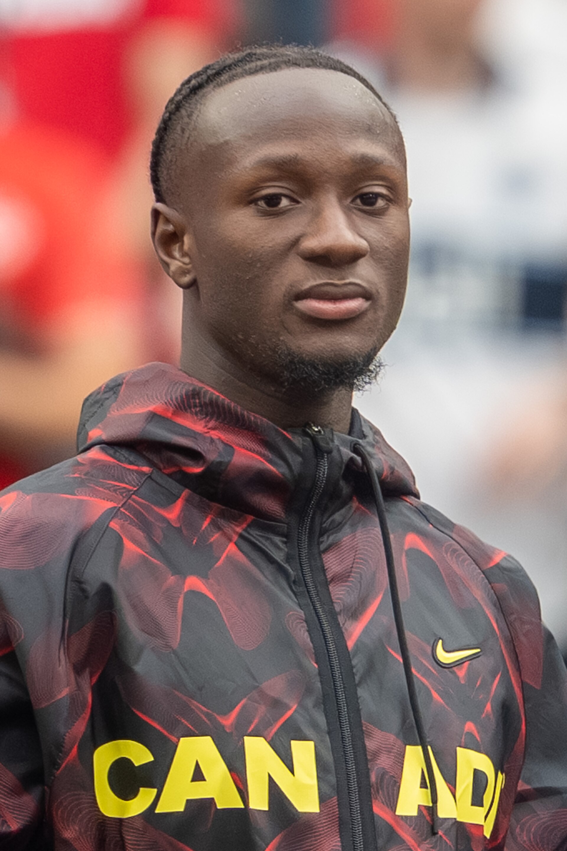 Ismaël Kone during Canada v Qatar on 18 June 2026 at the 2026 FIFA World Cup