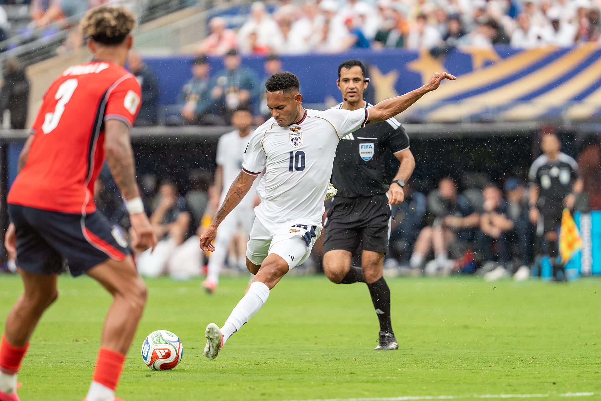 Ismael Diaz during England v Panama on 27 June 2026 at the 2026 FIFA World Cup