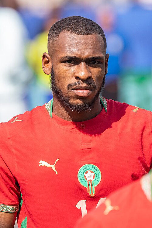 Issa Diop during France v Morocco at the 2026 FIFA World Cup