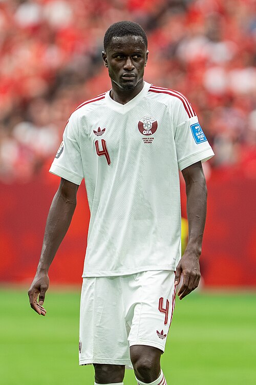 Issa Laye during Canada v Qatar on 18 June 2026 at the 2026 FIFA World Cup