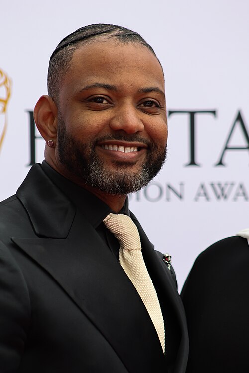 JB Gill at the TV BAFTA red carpet May 26