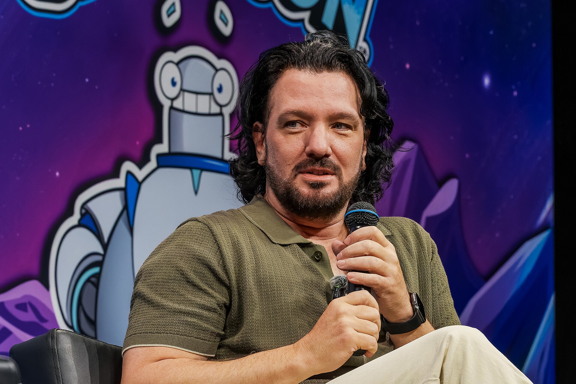 JC Chasez, singer, at GalaxyCon Raleigh in Raleigh NC July, 24, 2026