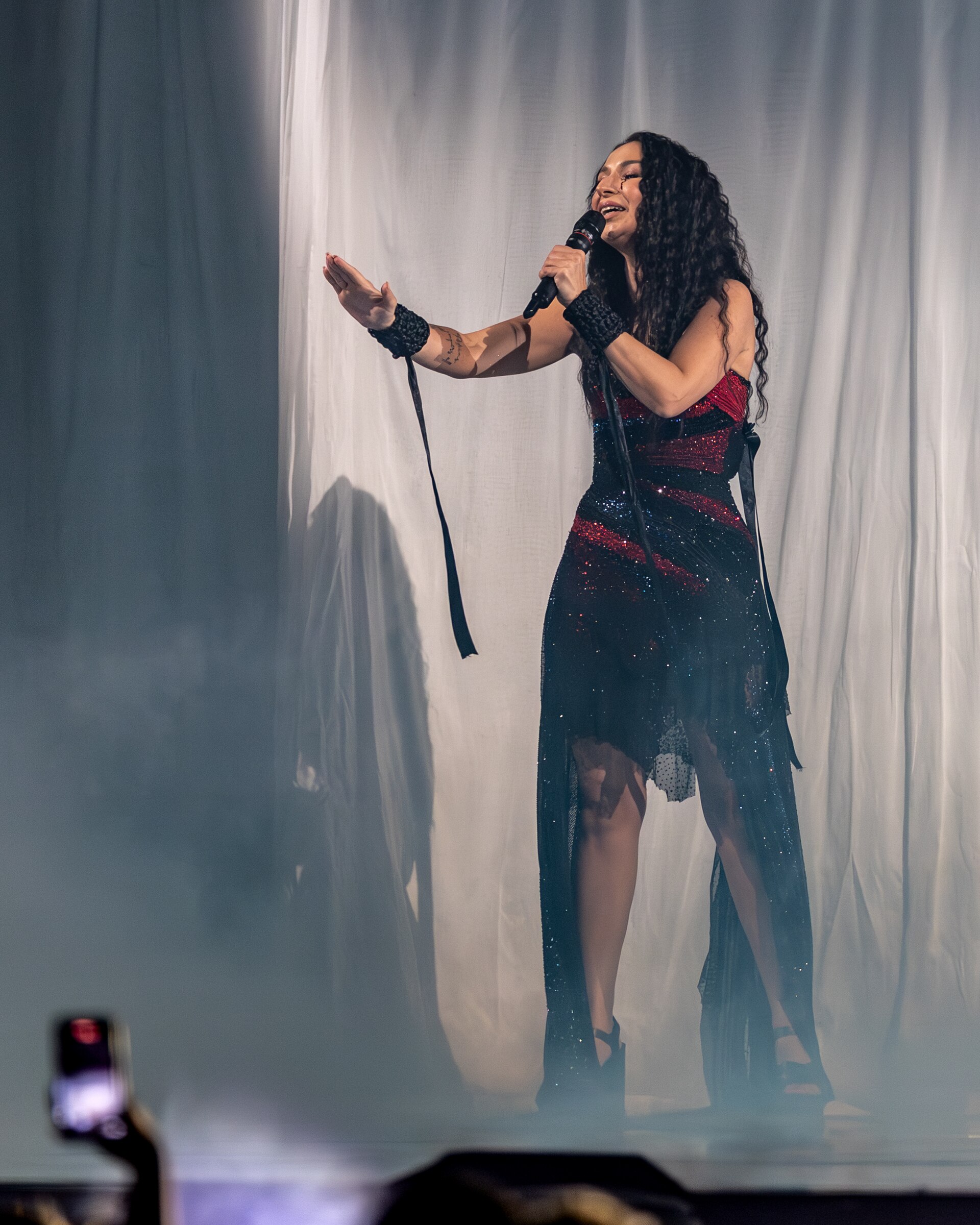 JIVA performing Just Go, representing Azerbaijan in the 2nd Semi Final of the 2026 Eurovision Song Contest in Vienna