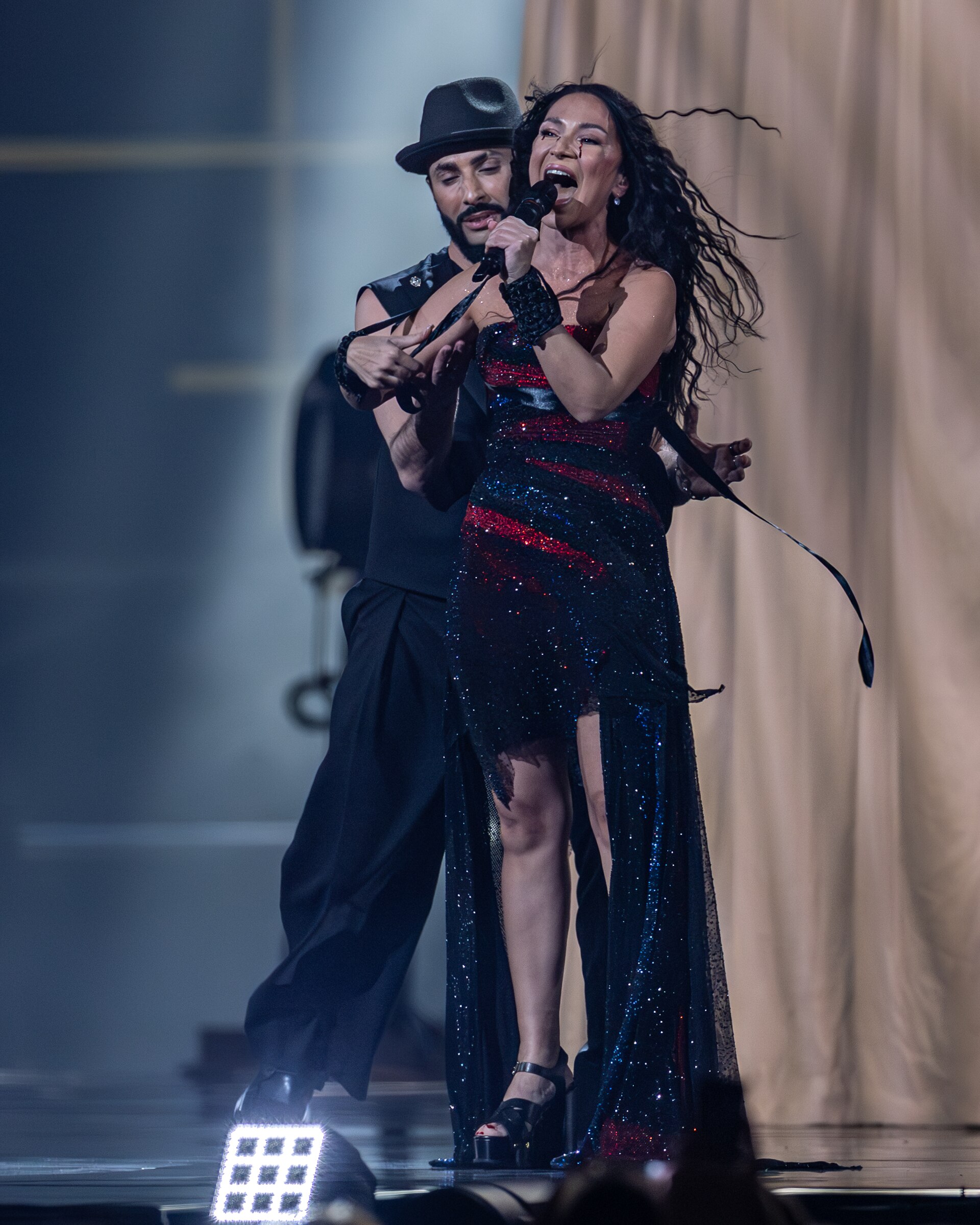 JIVA performing Just Go, representing Azerbaijan in the 2nd Semi Final of the 2026 Eurovision Song Contest in Vienna