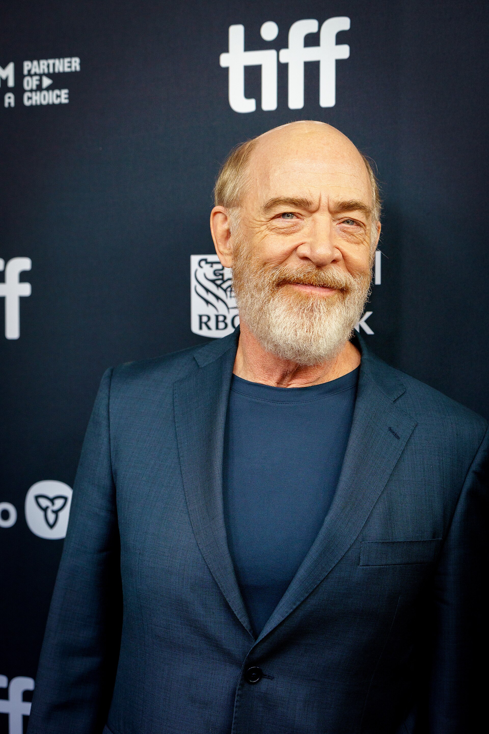 JK Simmons, actor, at the 2024 Toronto International Film Festival (TIFF) for the movie SATURDAY NIGHT.