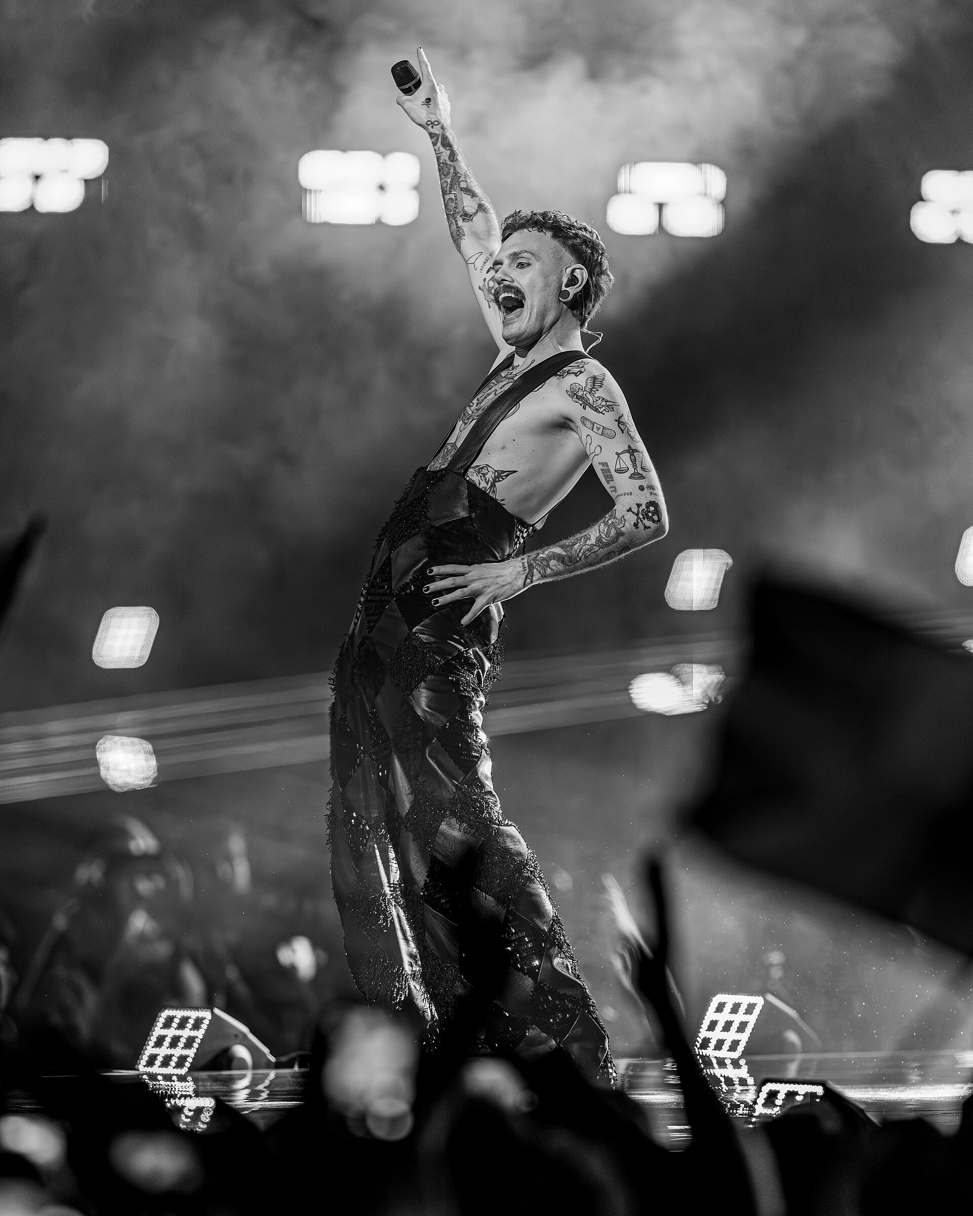JONAS LOVV performing  YA YA YA, representing Norway in the 2nd Semi Final of the 2026 Eurovision Song Contest in Vienna