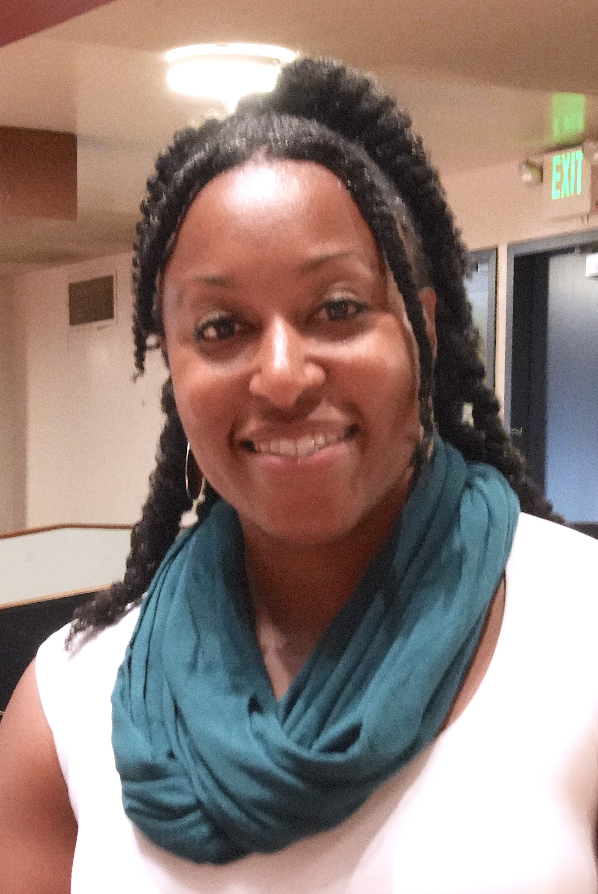 JaNay Brown-Wood at book signing at City of Richmond Literacy Fair 2025