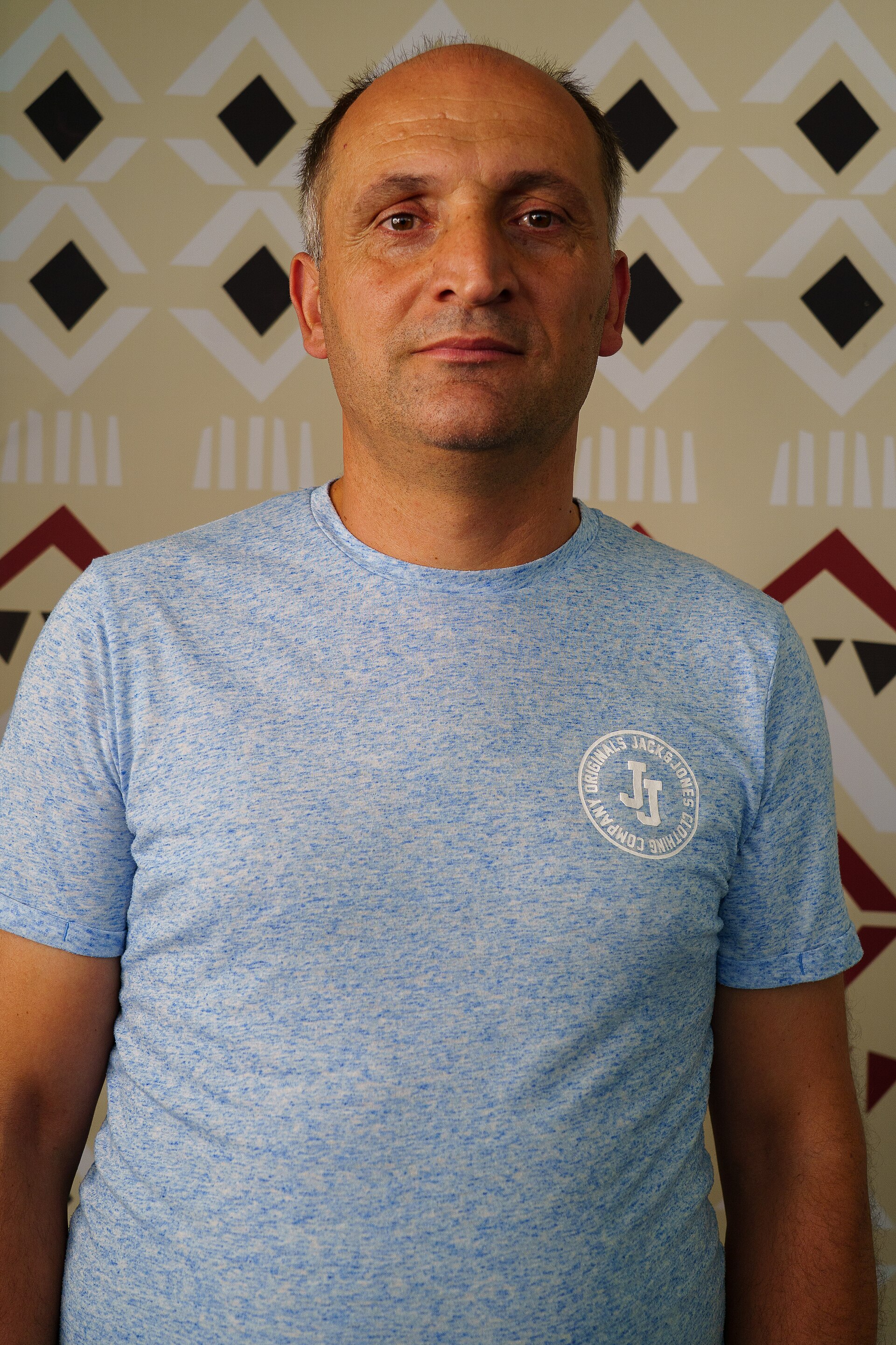 Jaba Labadze portrait at Wikimania 2025 WikiPortraits Studio