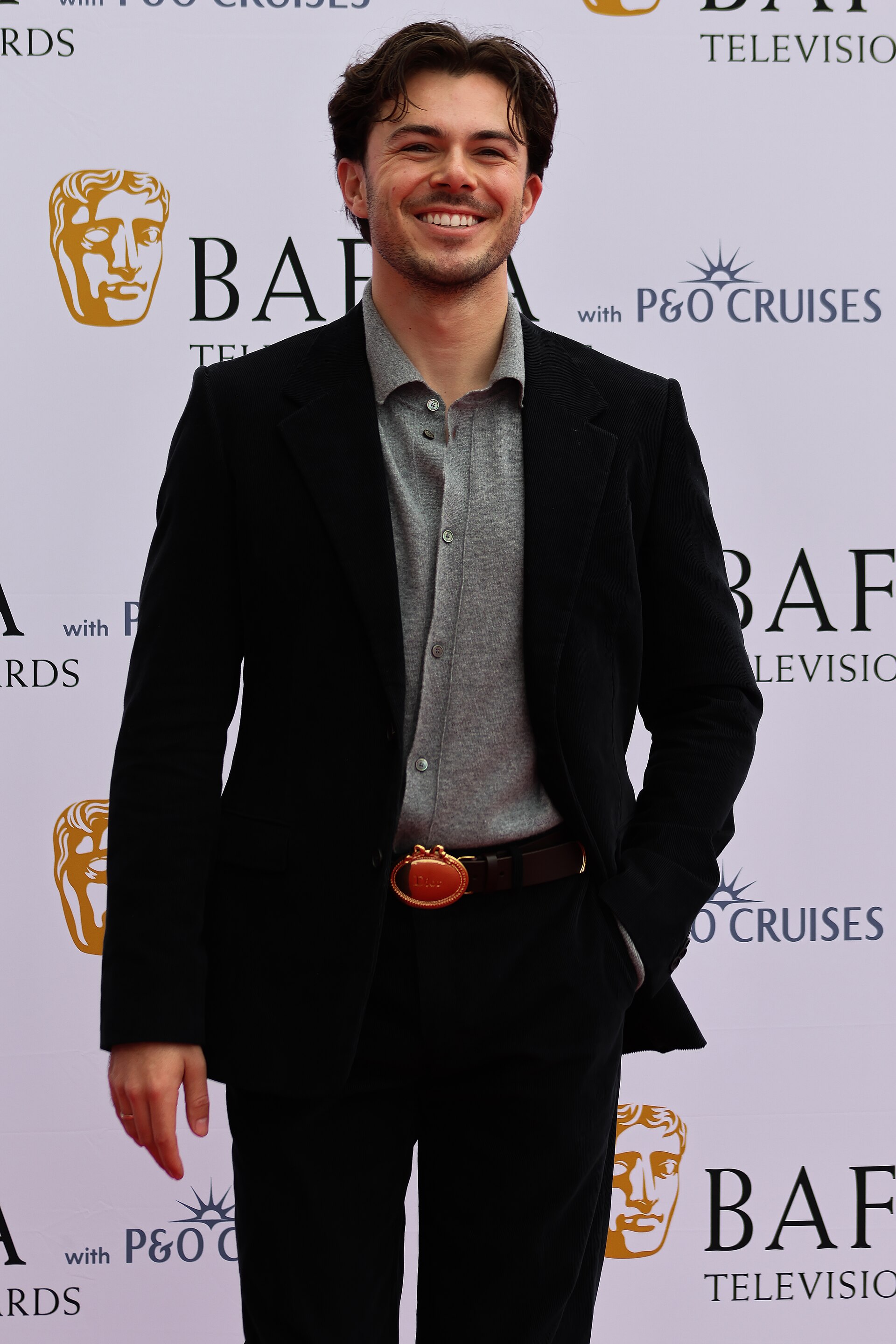 Jack Edwards at the TV BAFTAs red carpet, May 26