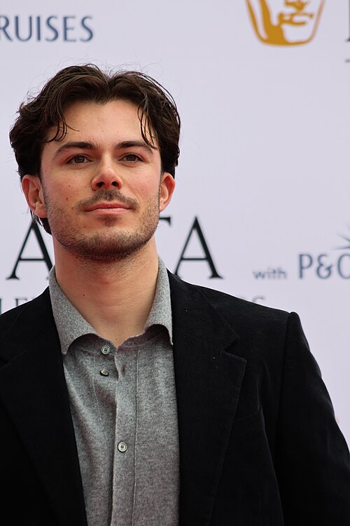 Jack Edwards at the TV BAFTAs red carpet, May 26