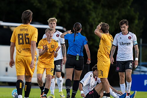 Jack Thomas playing for the Fort Wayne FC vs Richmond Kickers on June, 20, 2026