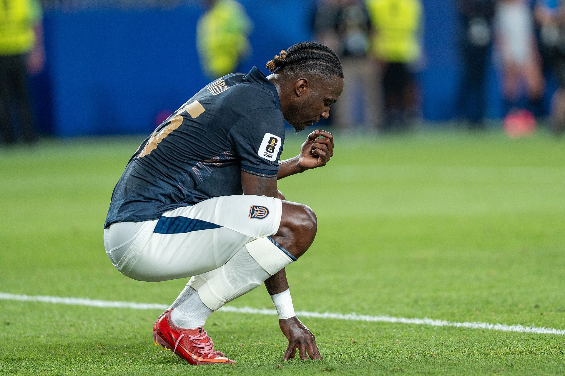 Jackson Porozo during Côte d'Ivoire v Ecuador on 14 June 2026 at the 2026 FIFA World Cup