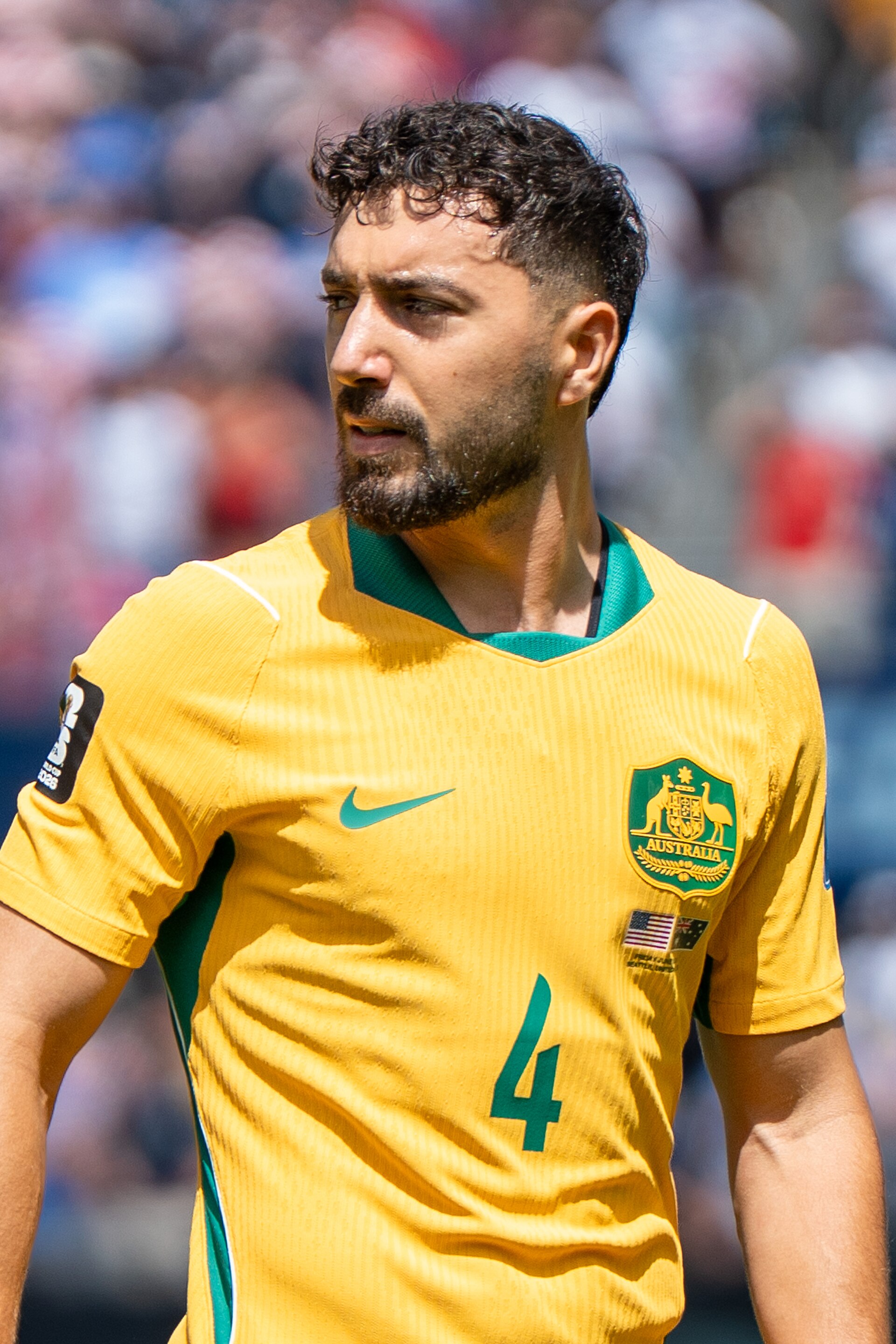 Jacob Italiano during United States v Australia on 19 June 2026 at the 2026 FIFA World Cup