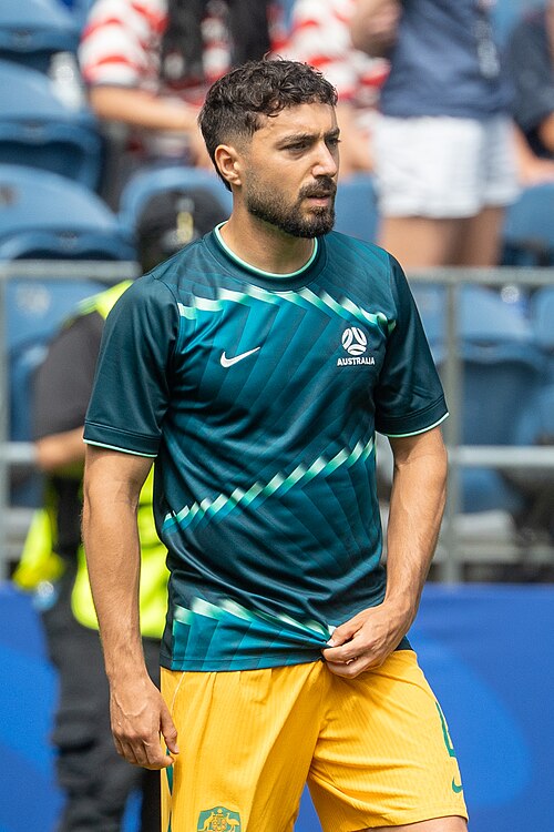 Jacob Italiano during United States v Australia on 19 June 2026 at the 2026 FIFA World Cup