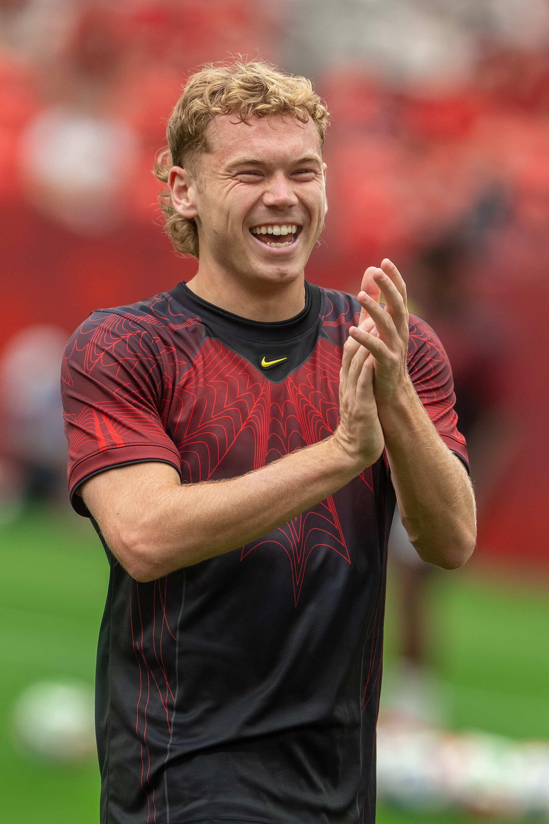 Jacob Shaffelburg during Canada v Qatar on 18 June 2026 at the 2026 FIFA World Cup