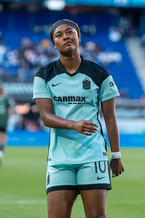 Jaedyn Shaw during Gotham FC v Racing Louisville on May 3, 2026