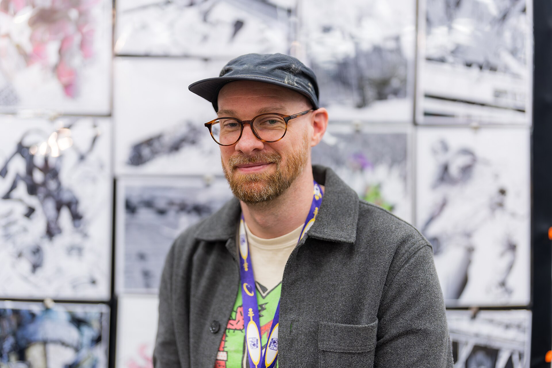 Jake Baker, comic book artist, at Dragon Con in Atlanta Ga September 6 2026