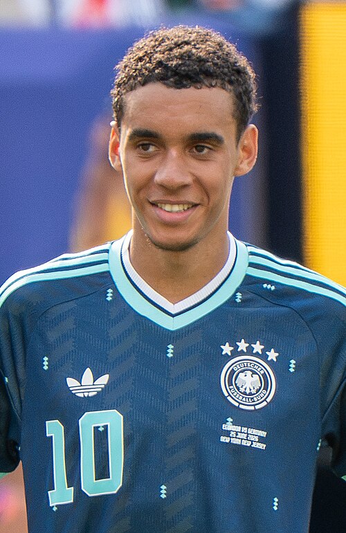 Jamal Musiala during Ecuador v Germany on 25 June 2026 at the 2026 FIFA World Cup