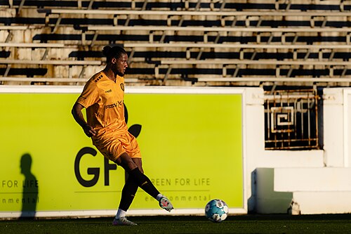James Musa playing for the Fort Wayne FC vs Richmond Kickers on June, 20, 2026