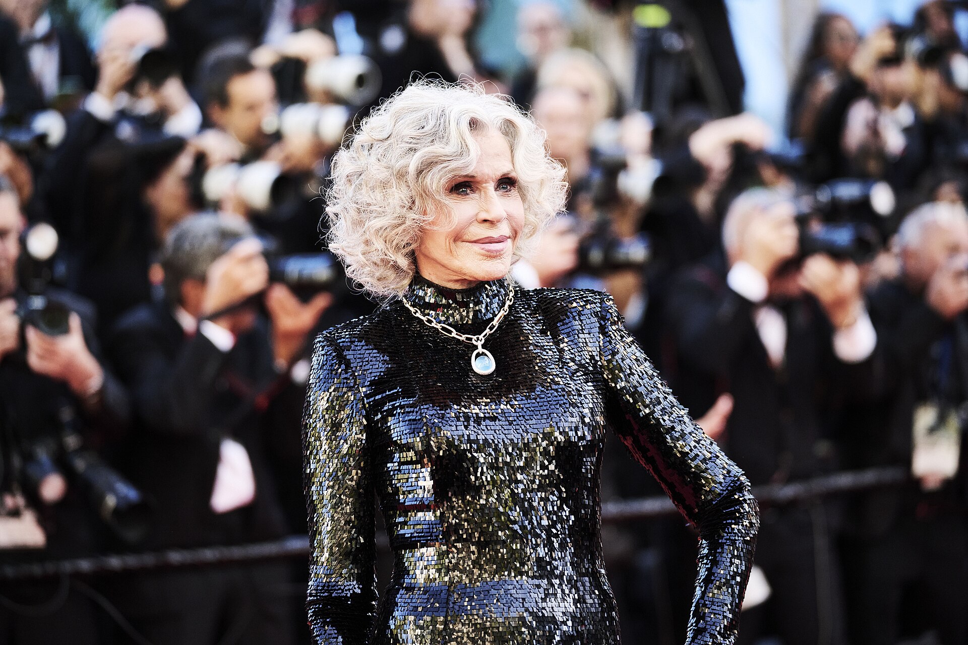 Jane Fonda walks the opening red carpet at the 2026 Cannes Film Festival