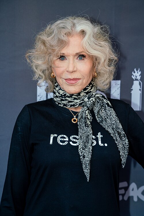 Jane Fonda attends the NY Premiere of "Gaslit" at IFC Center