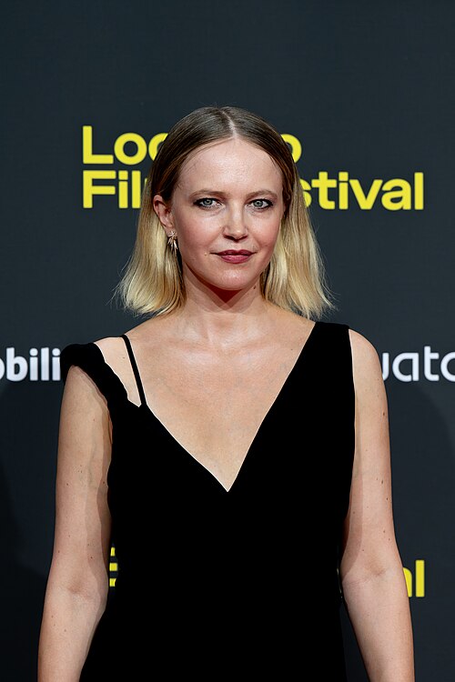Janicke Askevold attends the red carpet for Solomamma, Locarno Film Festival, Switzerland, 12 August 2025