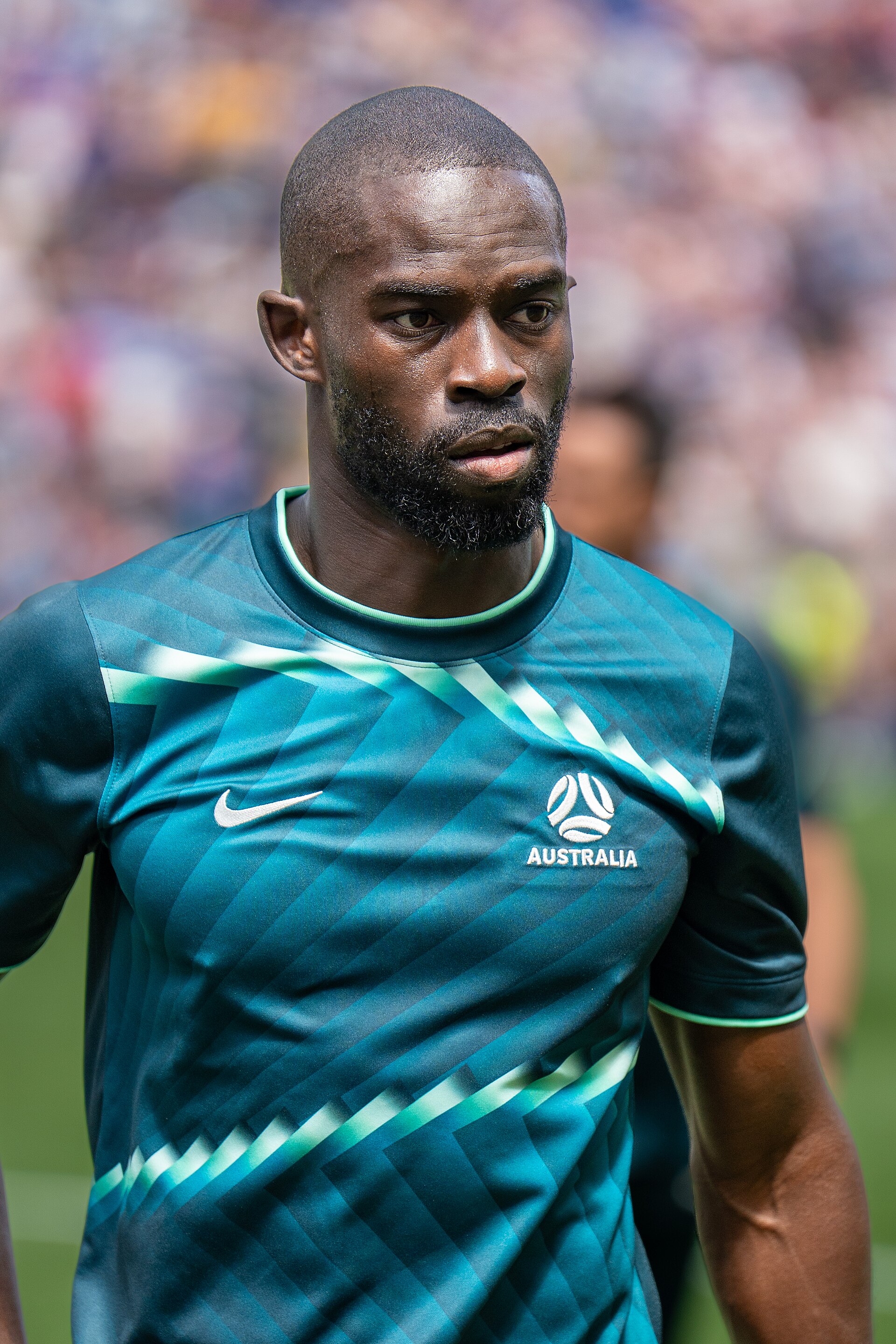 Jason Geria during United States v Australia on 19 June 2026 at the 2026 FIFA World Cup