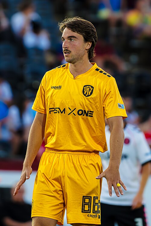 Javier Armas playing for the Fort Wayne FC vs Richmond Kickers on June, 20, 2026