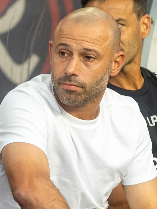 Javier Mascherano during New England Revolution vs Inter Miami on July 9, 2025