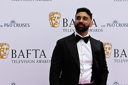 Jaz Singh at the TV BAFTA red carpet, May 26