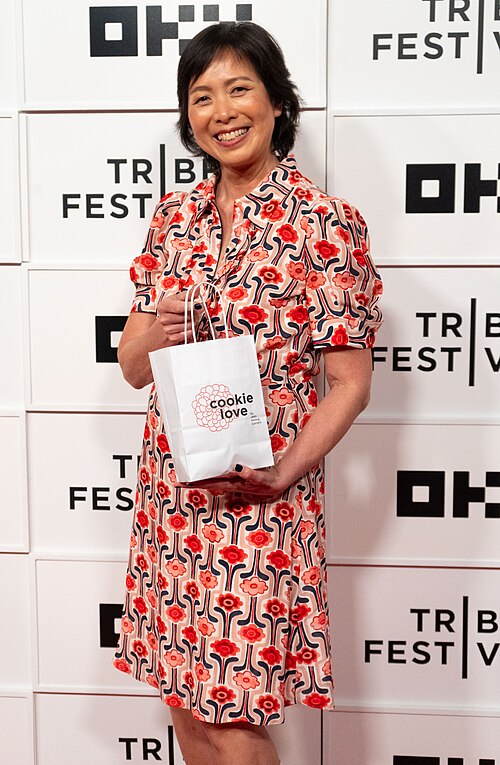Jean Hwang Carrant at the premiere of "Cookie Love" at the 25th Tribeca Film Festival in New York City.