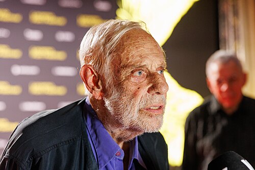 Jean-Luc Bideau attends "The Invite" red carpet during the 79th Locarno Film Festival on August 08, 2026 in Locarno, Switzerland.