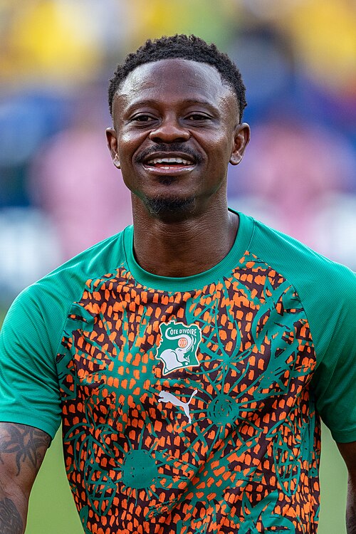Jean-Michael Seri during Côte d'Ivoire v Ecuador on 14 June 2026 at the 2026 FIFA World Cup