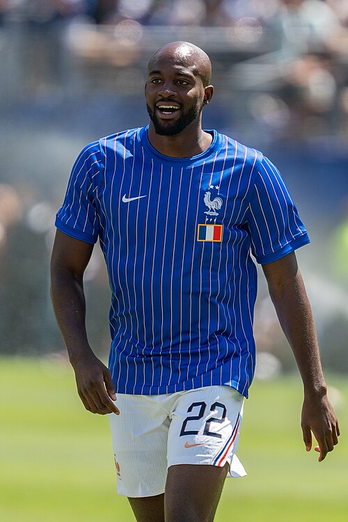 Jean-Philippe Mateta during France v Senegal on 16 June 2026 at the 2026 FIFA World Cup at NY/NJ Stadium in East Rutherford, NJ